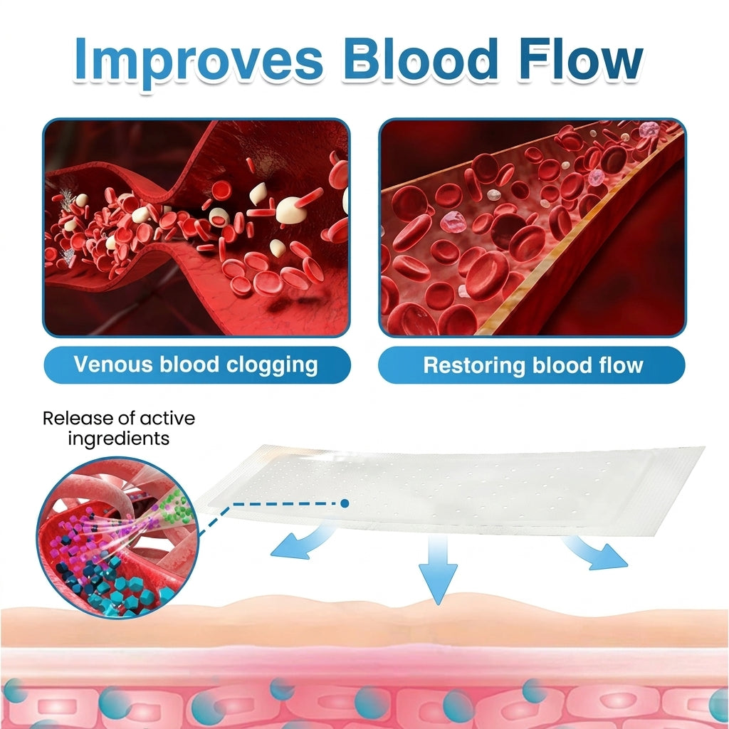 🇨🇦🏆✅️🏃𝗛𝗶𝘀𝗸𝗶𝗻® VeinRepair Microneedle Patch Roll⚡Instant Relief, Long-Term Results
